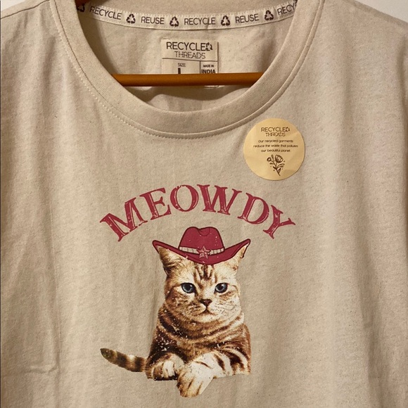 NWT Meowdy Recycle Threads - Picture 4 of 7